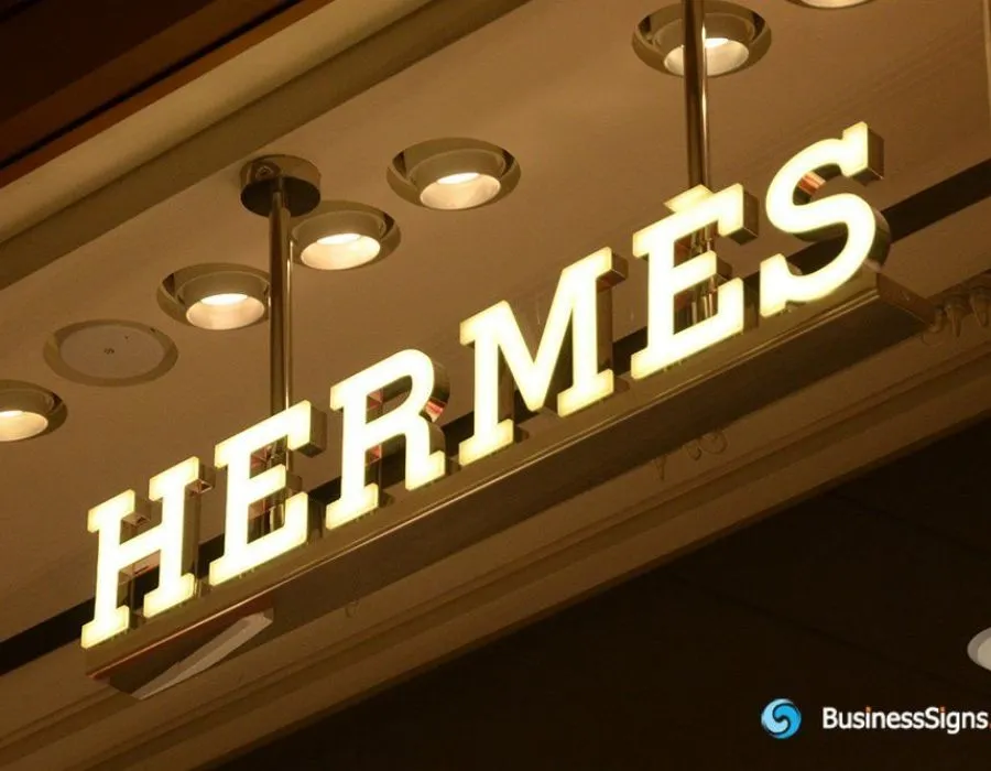 Metal Cladding Board with Acrylic Letters