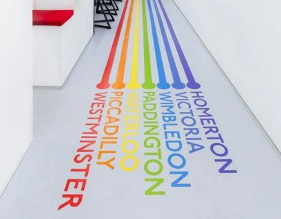 Floor Grade Colored Vinyl with Cutting