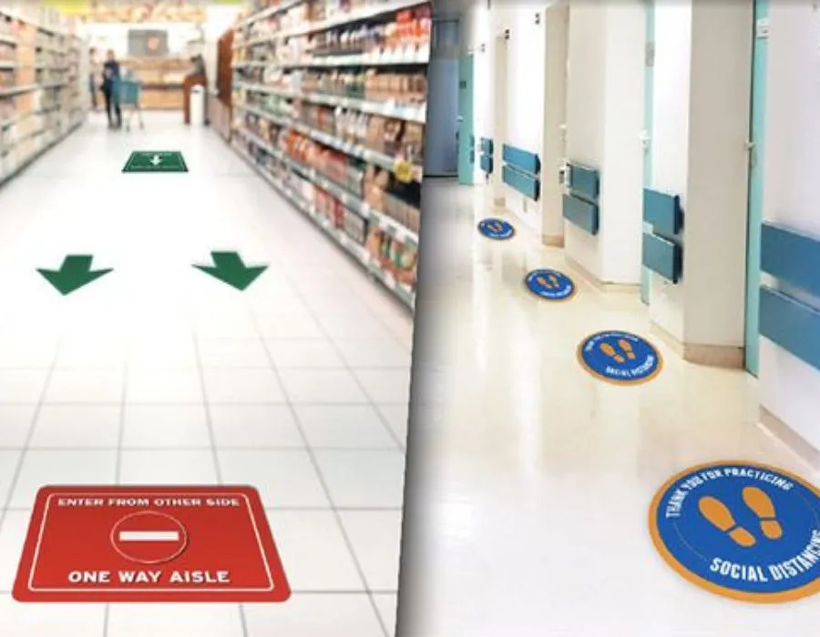 Floor Grade Vinyl with Digital Printing